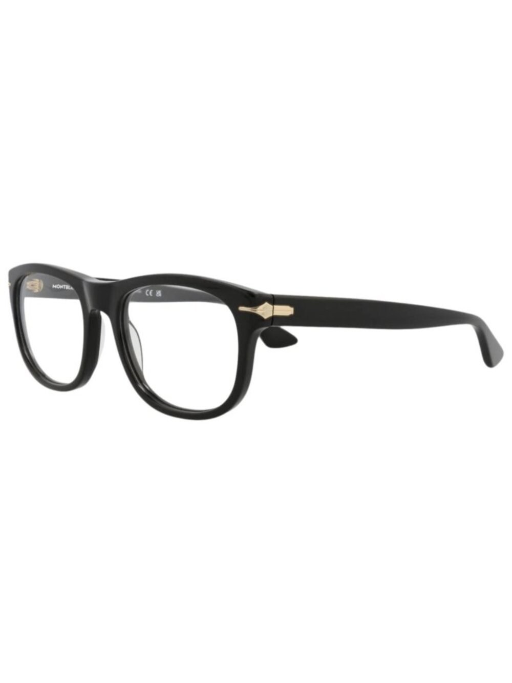 New Montblanc Women's Eyeglasses Square Rectangle Recycled Acetate Frame Mens